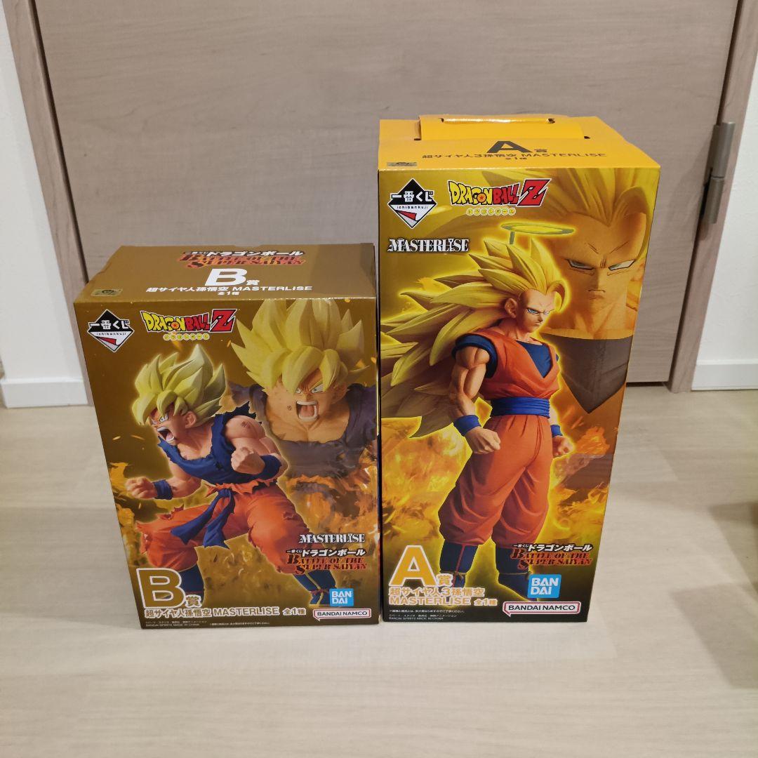 ドラゴンボール一番くじ A賞 超サイヤ人3 B賞 超サイヤ人 孫悟空 アソート情報 一番くじ ドラゴンボール BATTLE OF THE SUPER SAIYAN A