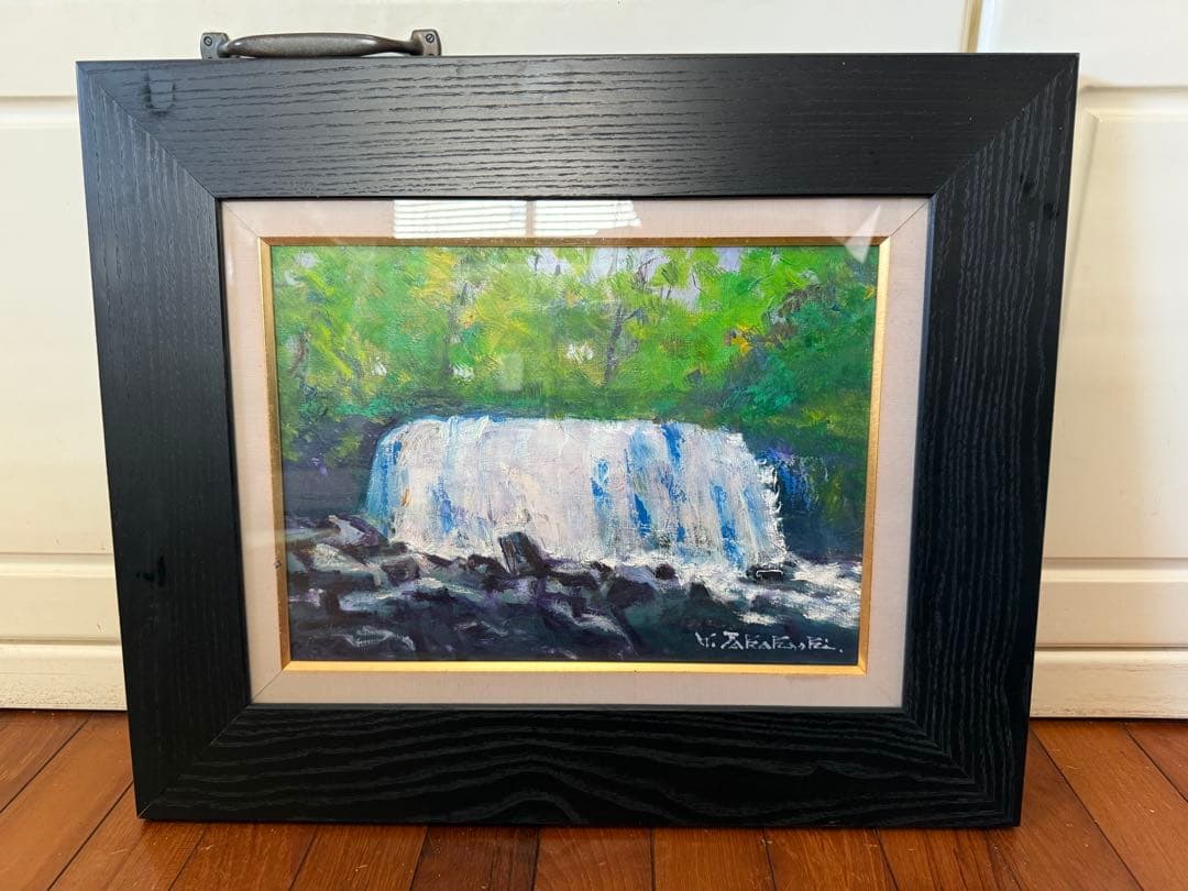 115.「高原の？？」髙橋一善 油絵