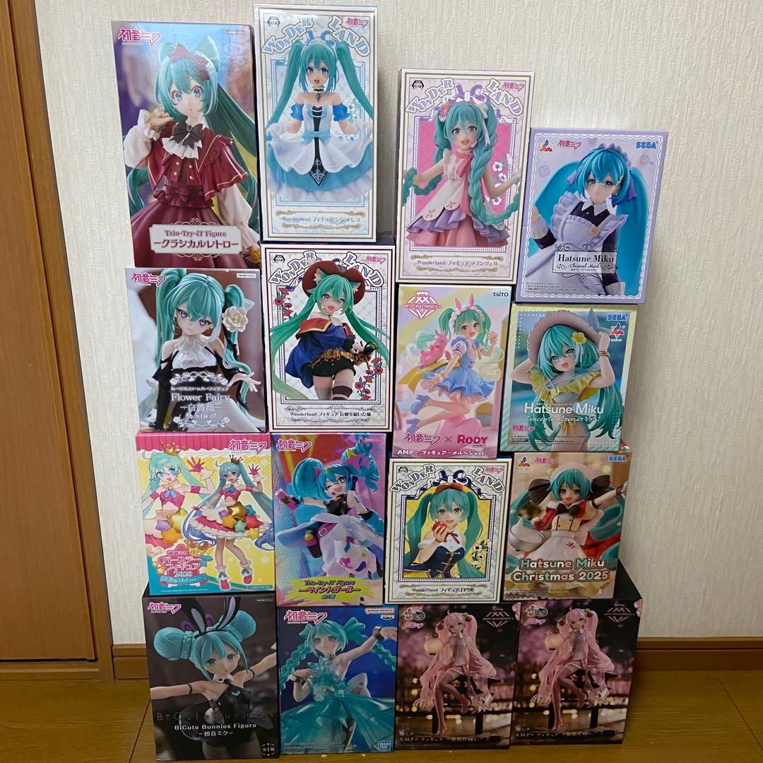 初音ミク 桜ミク フィギュア 16体セット