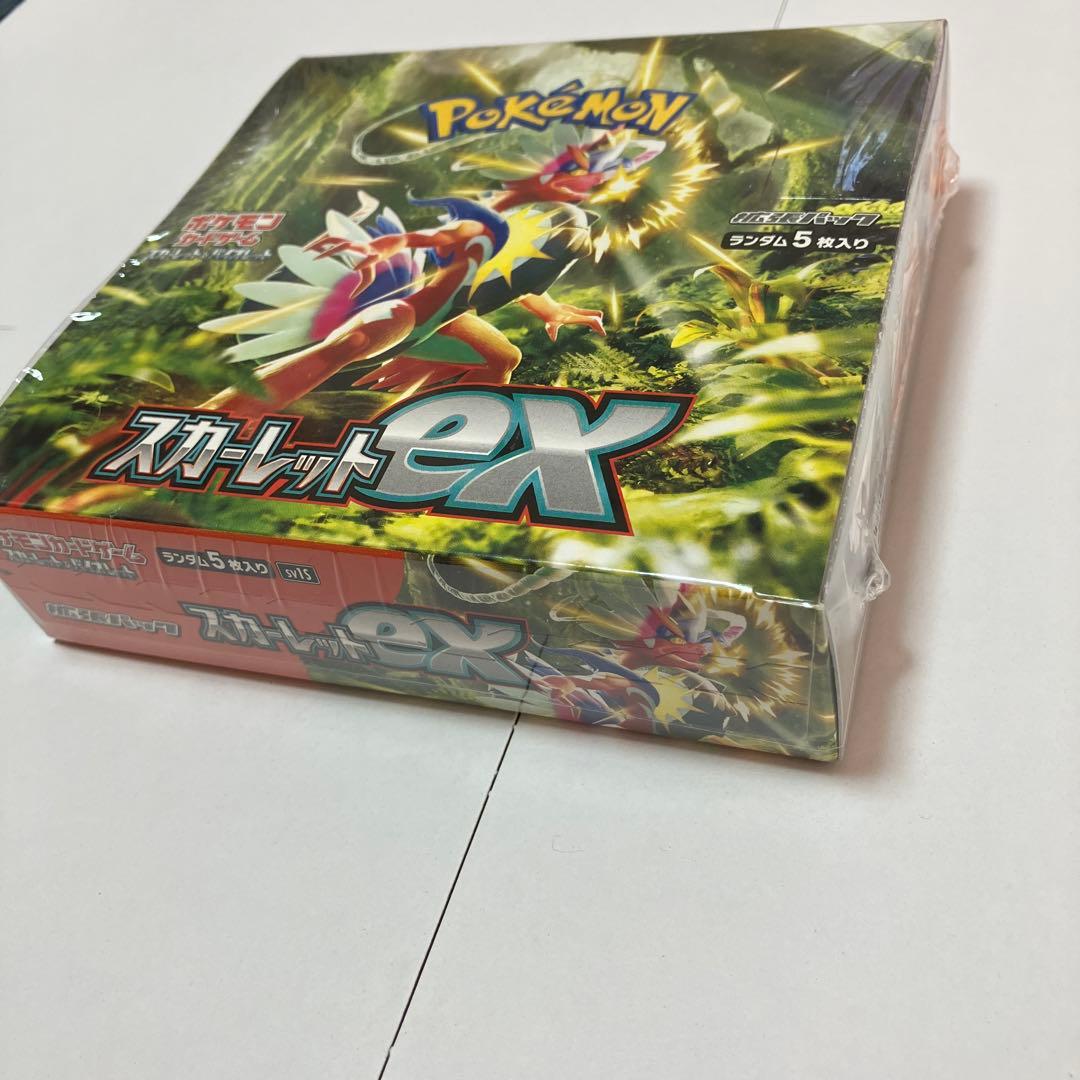 ◇ ポケモンカードゲーム スカーレットex 1BOX シュリンク付き - メルカリ