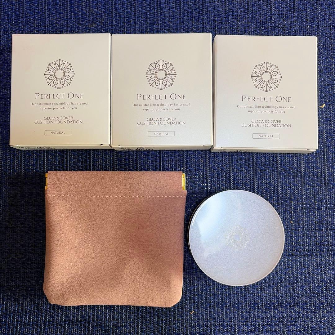 Perfect One グロウクッションファンデーション 3個セット