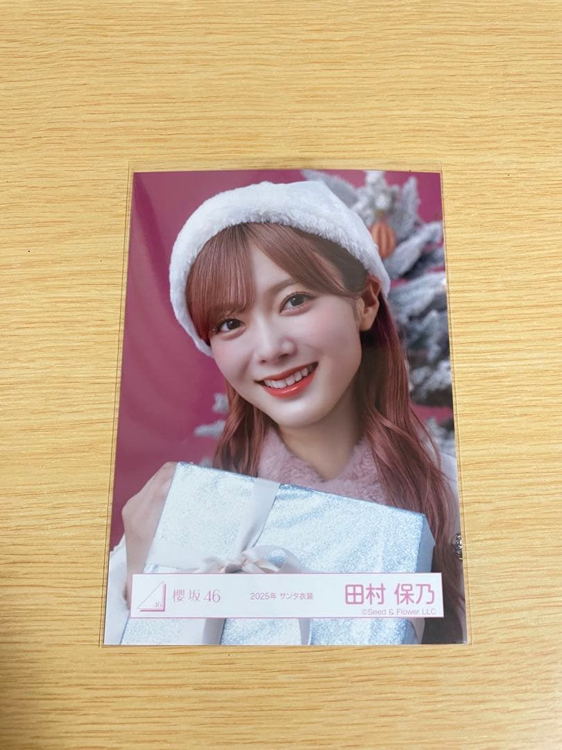 櫻坂46 田村 保乃 2025年 サンタ衣装 生写真 - メルカリ
