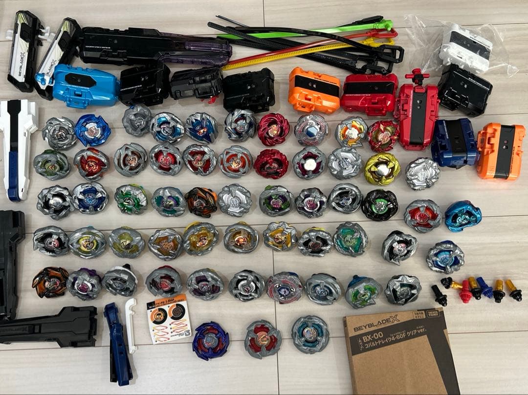 タカラトミー ベイブレードX 引退品＋コバルトドレイククリアバージョン