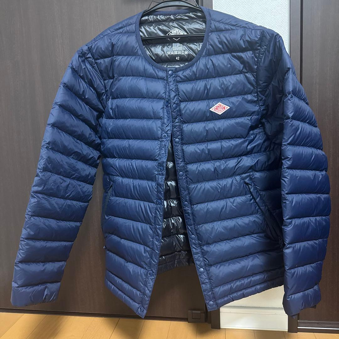 DANTON クルーネック インナーダウンジャケット - メルカリ