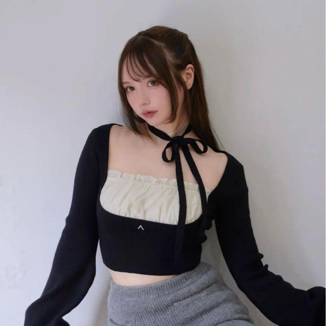 トップス Mew frill tops andmary