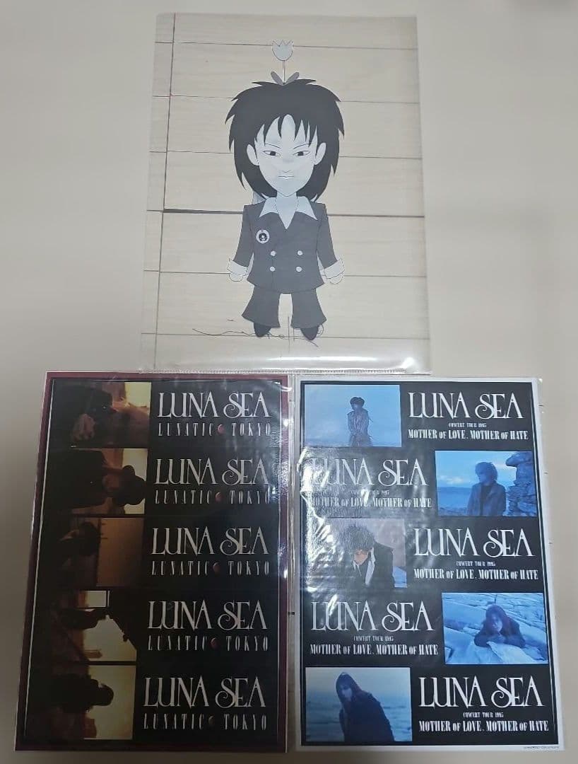 LUNA SEA ステッカー クリアファイルセット - メルカリ