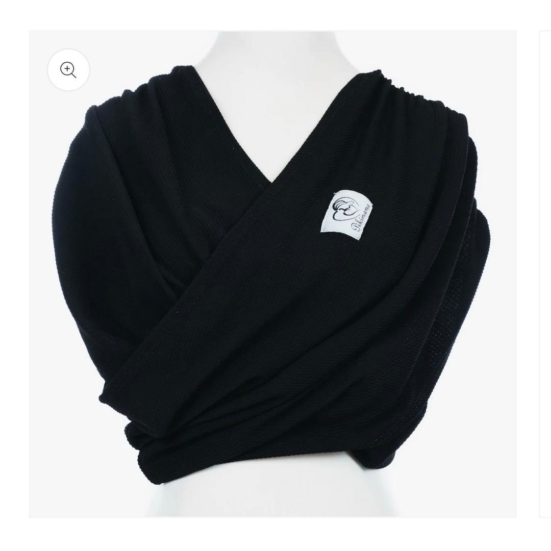 ピキママ　ブラック　新Lサイズ　抱っこ紐　スリング