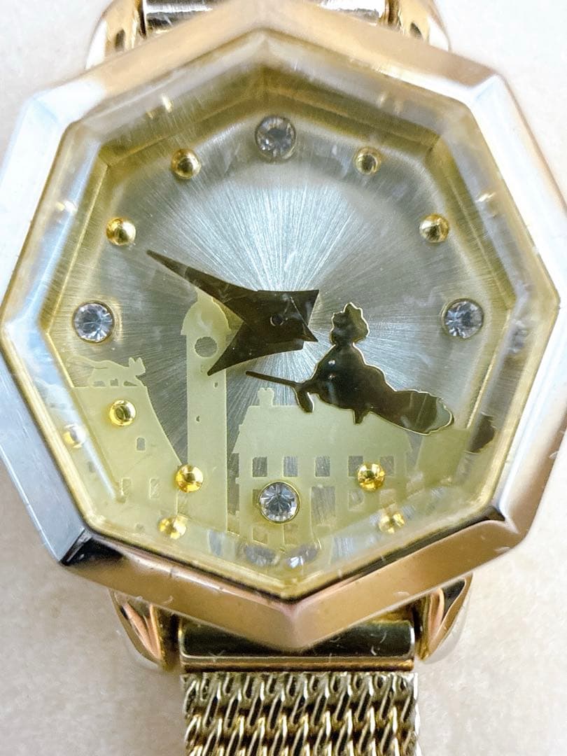 電池新品交換済み 魔女の宅急便 私のご褒美時計 腕時計 ジブリ キキ