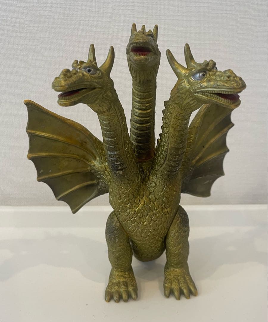 山勝　ヤマカツ　キングギドラ　ソフビ　東宝映像　昭和レトロ　【レア！】