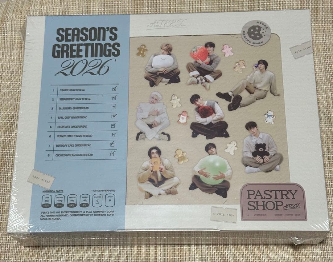 ATEEZ シーグリ 2026 未開封 yes24 ジョンホ トレカ - メルカリ