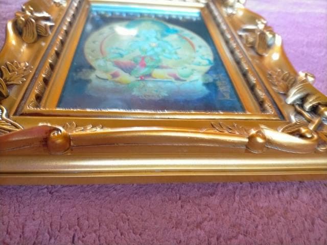 繁栄・魔除け,観世音菩薩化身仏,チベット仏教,不動樹里,♥グリーン