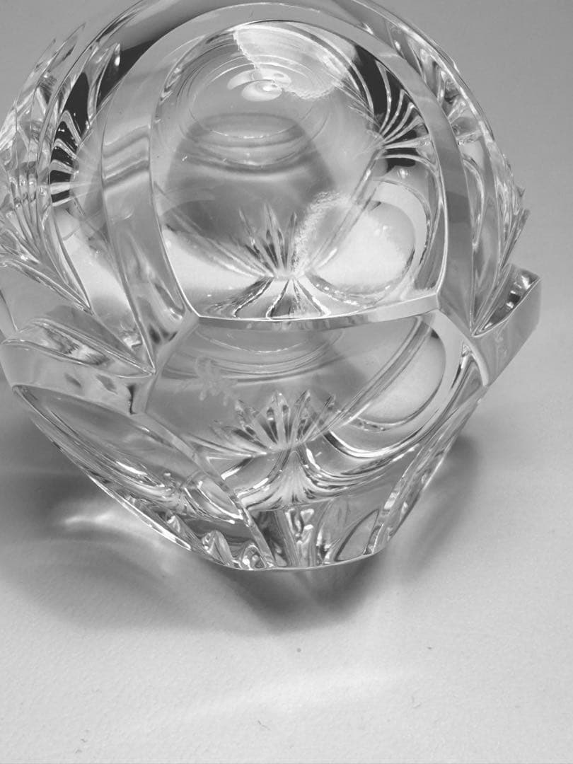 HOYAクリスタル　小林英夫　ぐい呑　ショットグラス