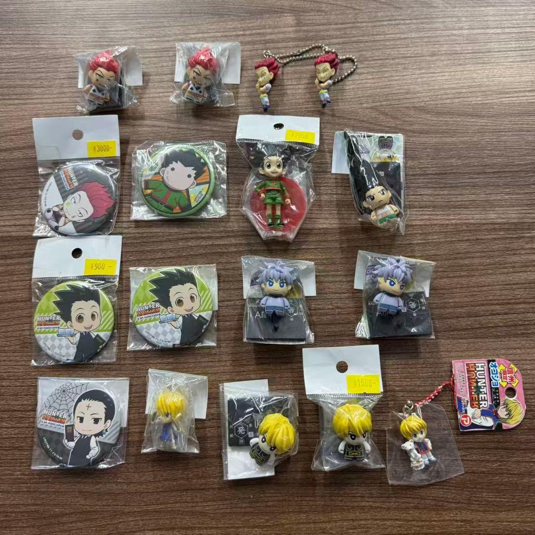 ハンターハンター　ミニフィギュア　缶バッジ　まとめ売り