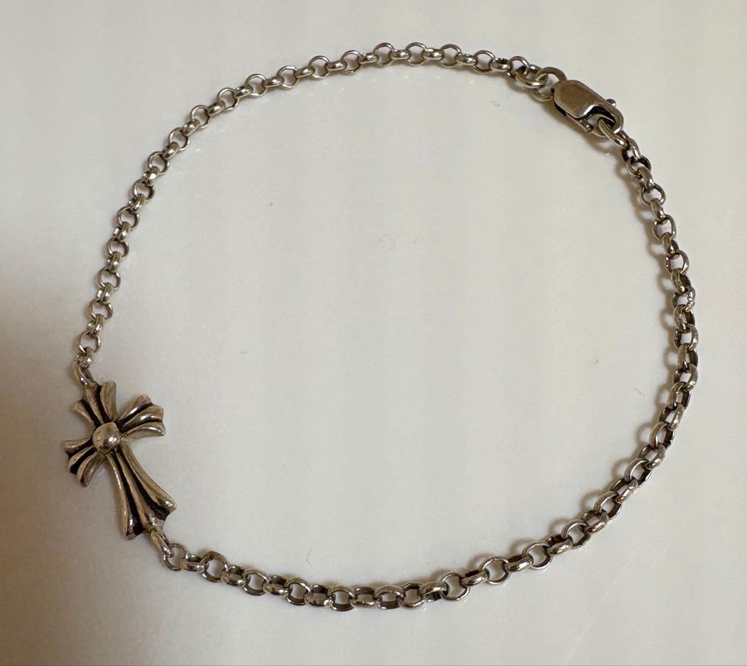 【Chrome Hearts 】クロムハーツベイビーファットチェーンブレスレット