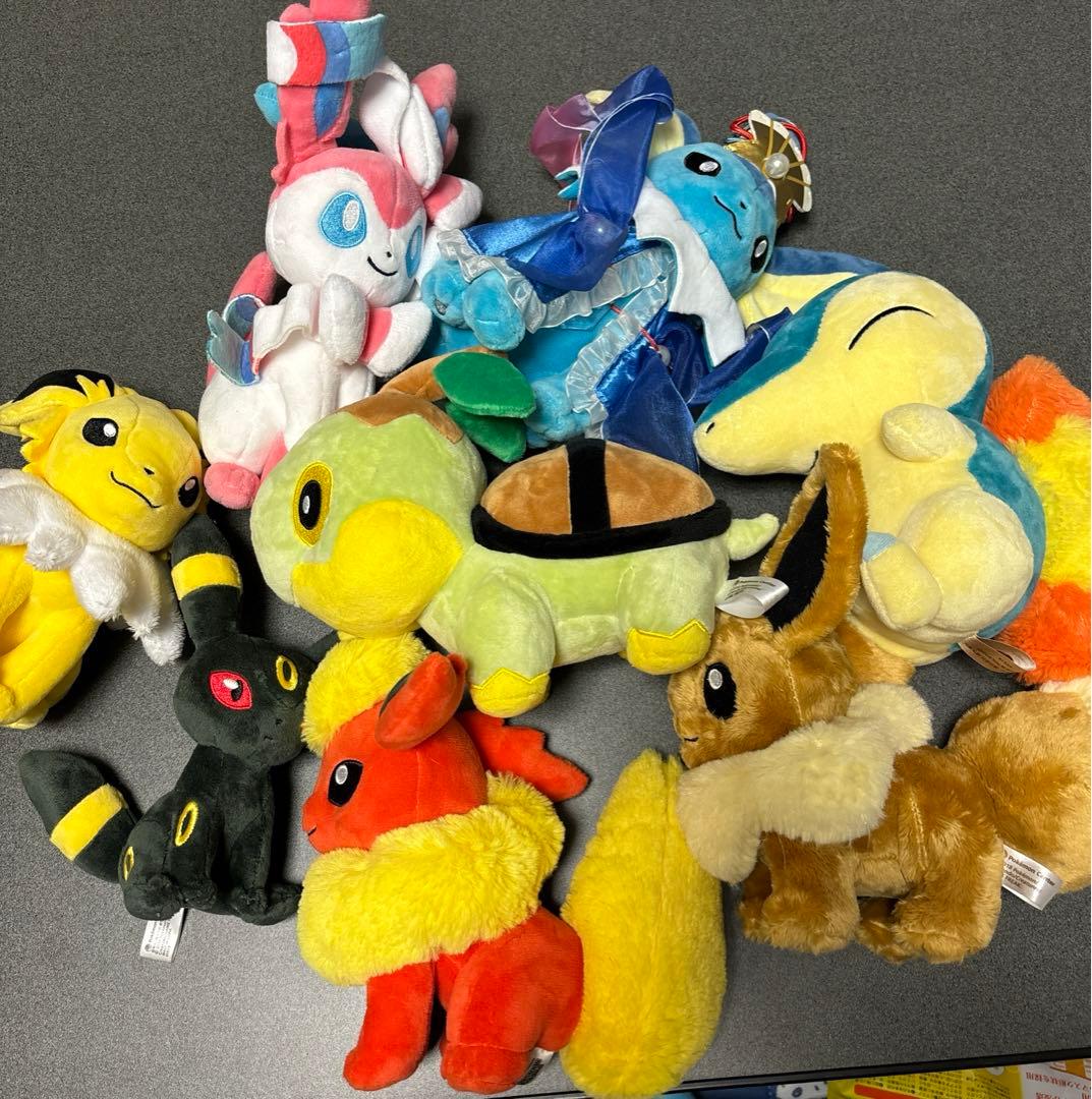 ポケモン ポケモンセンター ぬいぐるみ まとめ売り - メルカリ