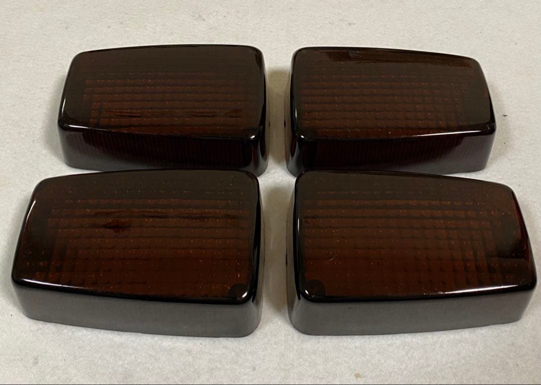 CB750F オレンジスモーク ウインカーレンズ クリア 黄ばみ 純正 テール