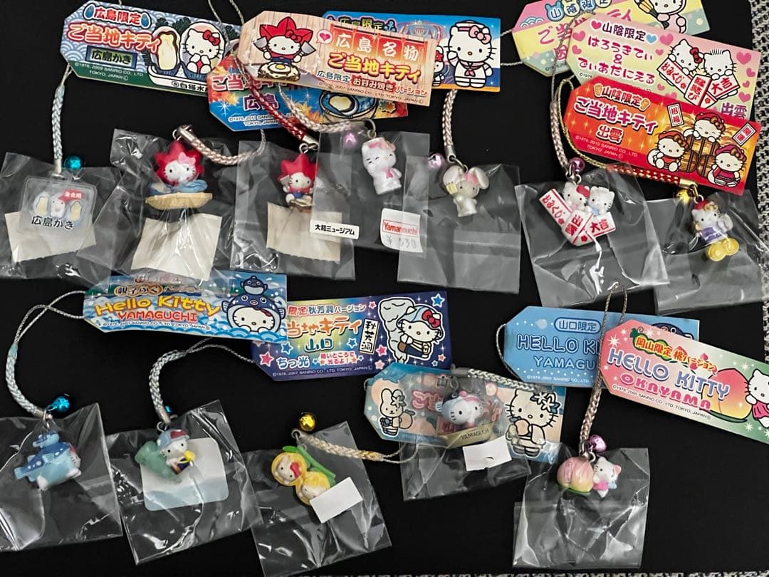 ハローキティ ご当地根付 中国地方