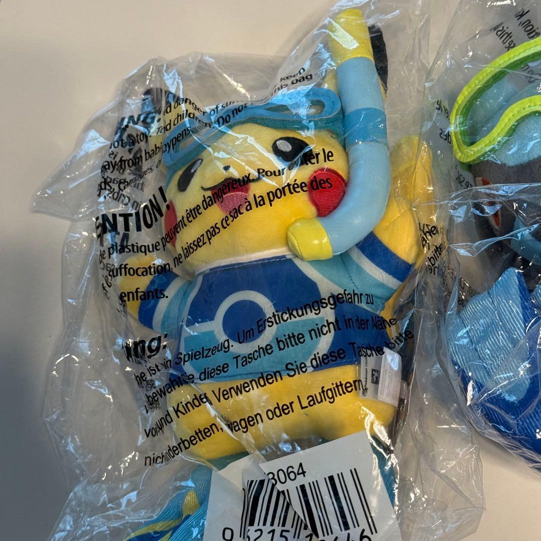 ポケモンWCS2024 ホノルル ピカチュウ リオル マリルリ ぬいぐるみ