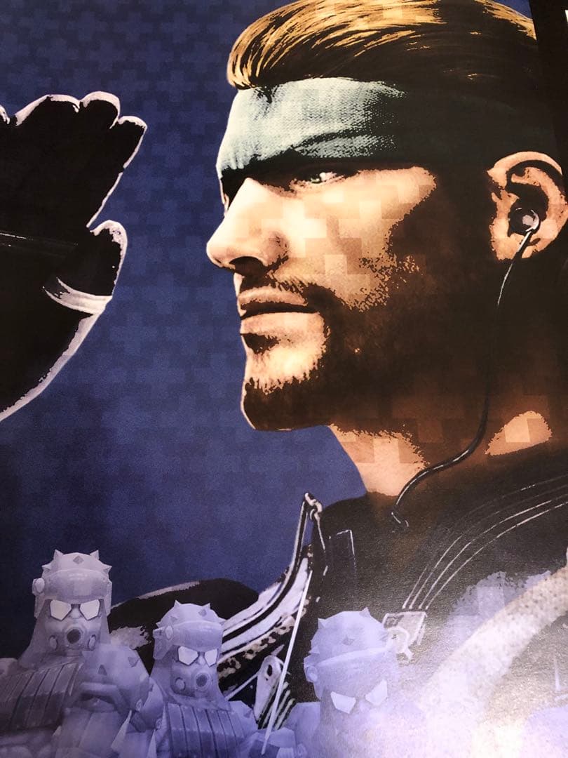 非売品】メタルギアソリッド ポータブル オプス+ PSP B2 ポスター ポスター