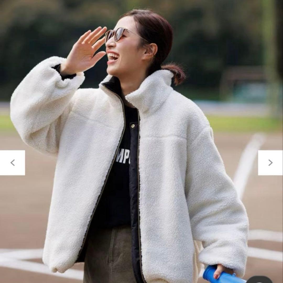 【TAIONxUNFILO】 リバーシブルボアダウン　M