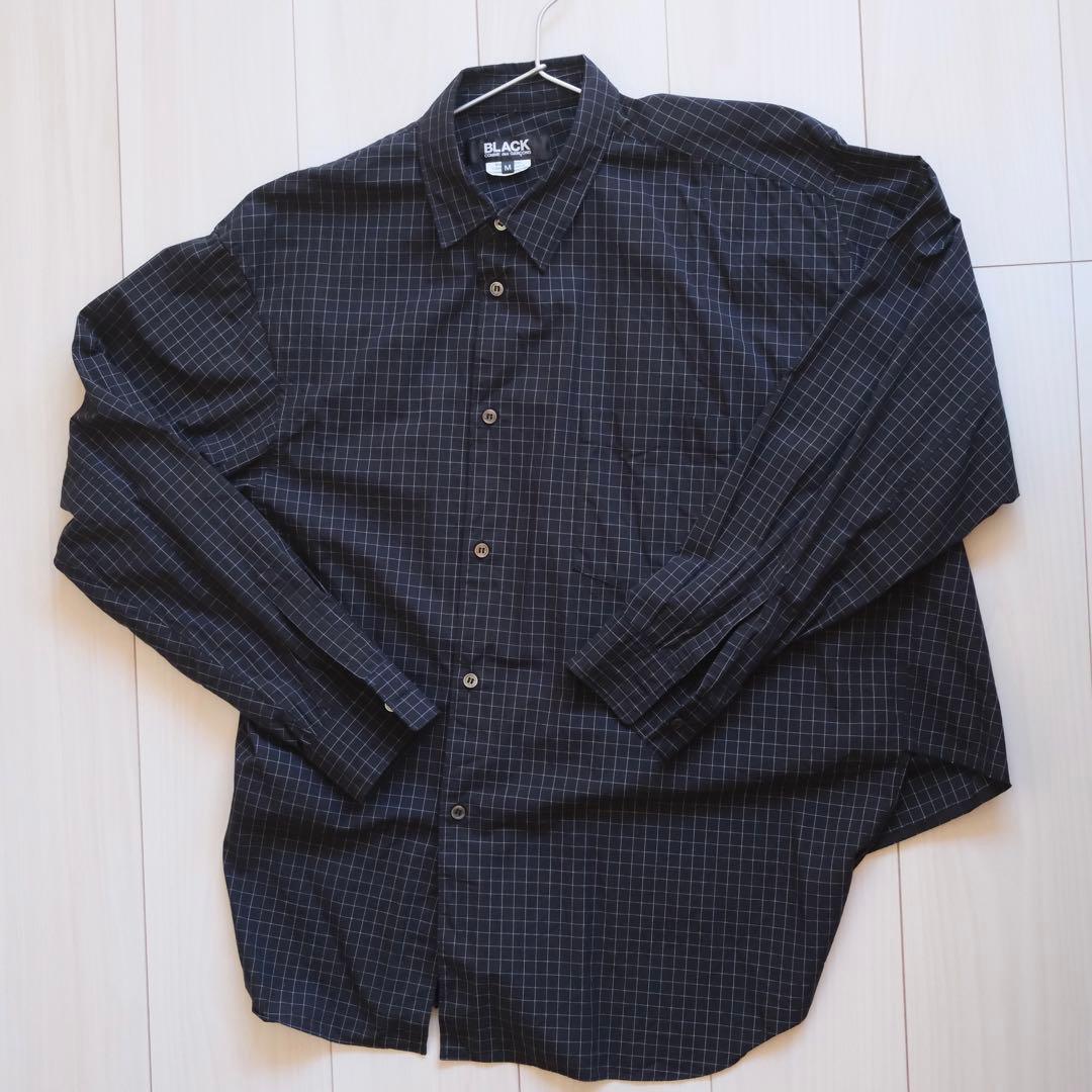 black comme des garcons アシンメトリーシャツ