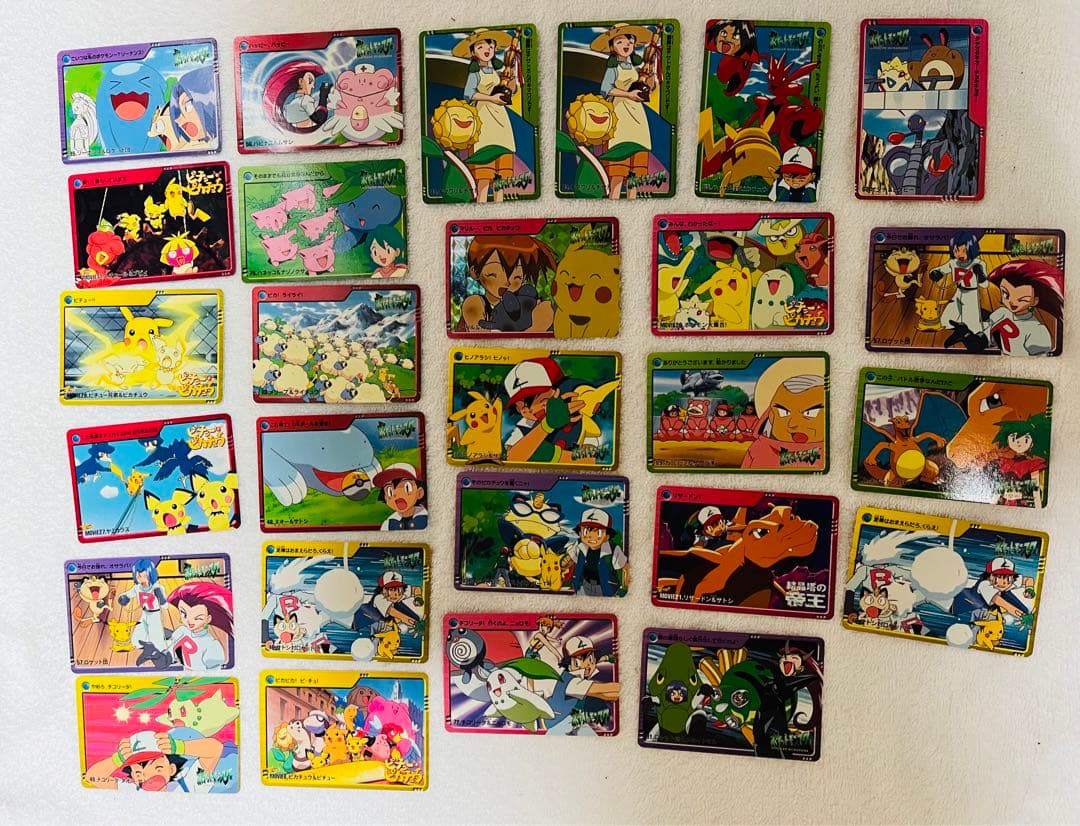 キラあり】ポケモン カードダス アニメコレクション バンダイ 27枚