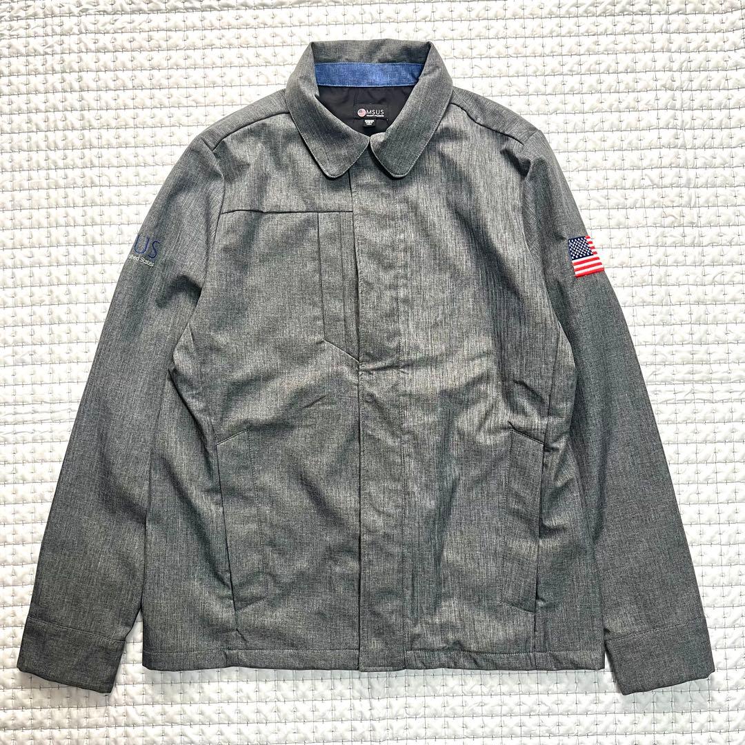 美品 Microsoft マイクロソフト ジャケット 企業系 アウター M 希少