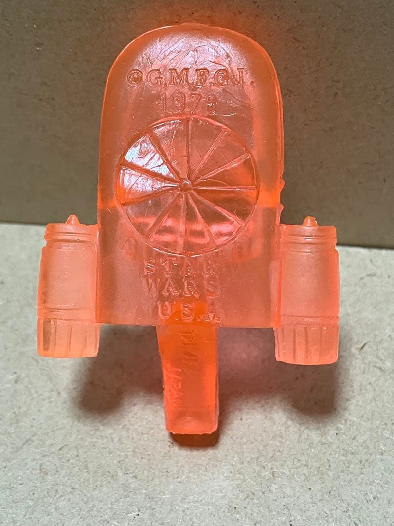 スターウォーズ ランドスピーダー 大サイズ クリアオレンジ 消しゴム