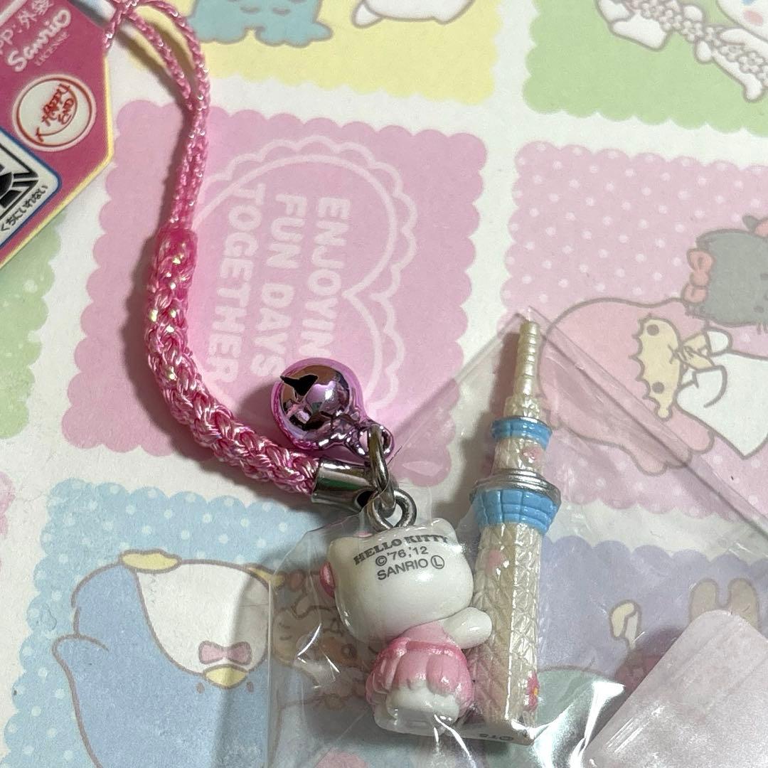 ご当地キティ ハローキティ 根付けストラップ 東京スカイツリー限定