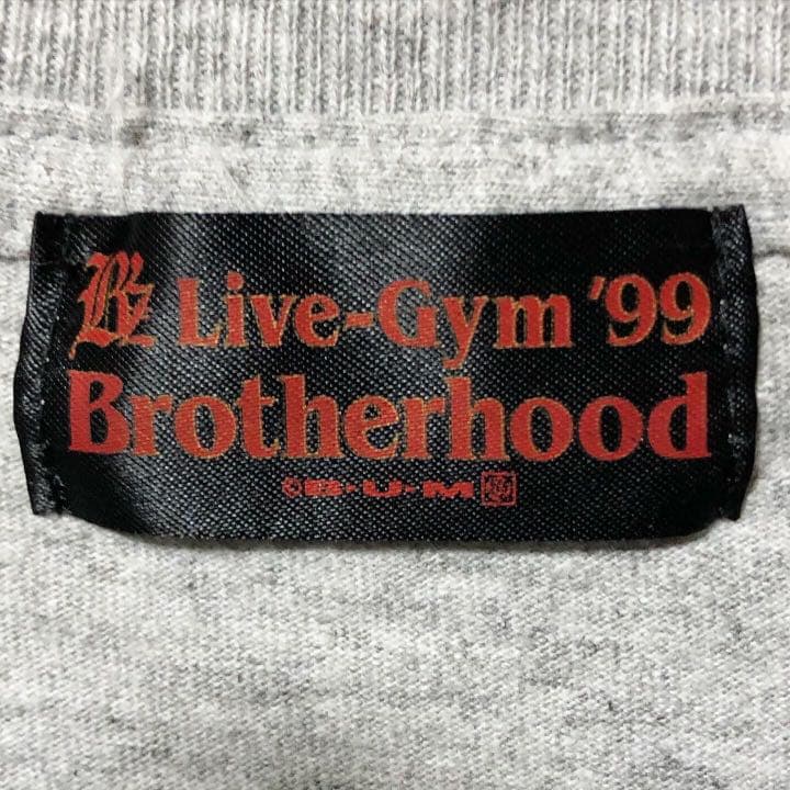 激レア❗️B'z 限定 Tシャツ LIVE-GYM 99 brotherhood - メルカリ