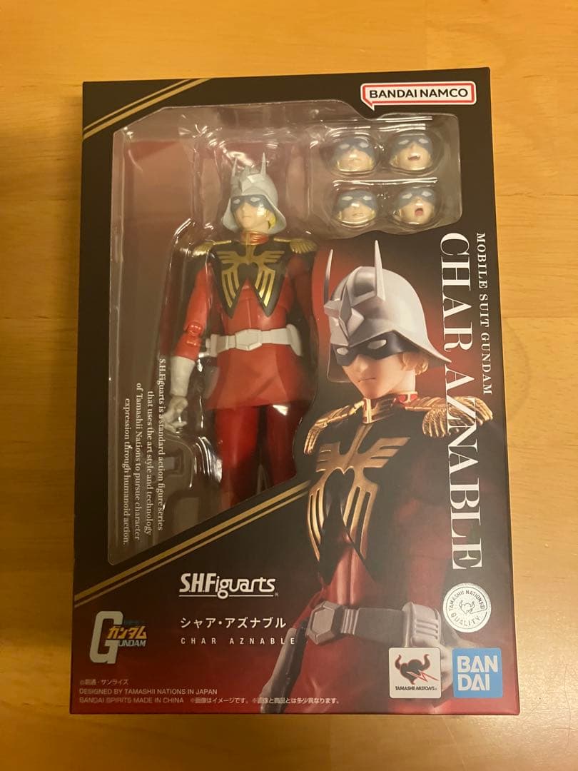 BANDAI S.H.Figuarts シャア・アズナブル