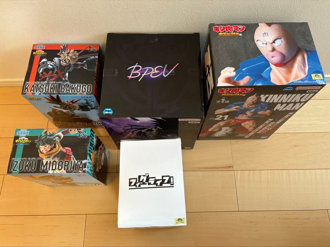 アニメフィギュア5体セット まとめ売り - メルカリ