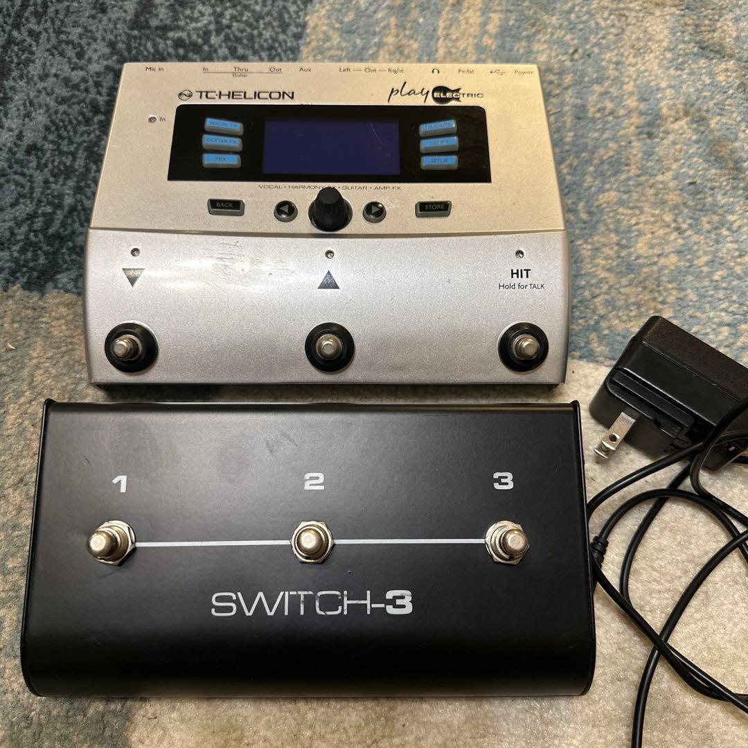 ギター TC-HELICON PLAY ELECTRIC /SWITCH-3 TC HELICON ( ティーシーヘリコン ) Switch 3 送料無料 | サウンドハウス