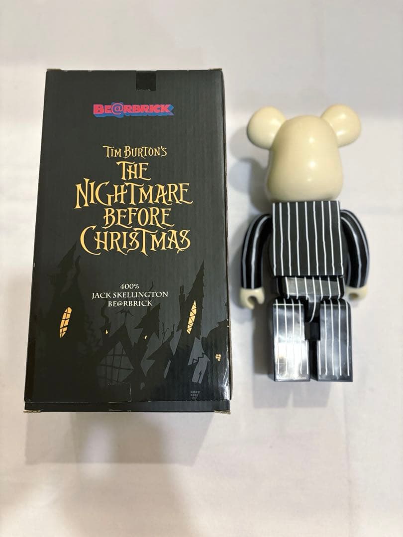入手困難 BE@RBRICK ナイトメアビフォアクリスマス400% - メルカリ