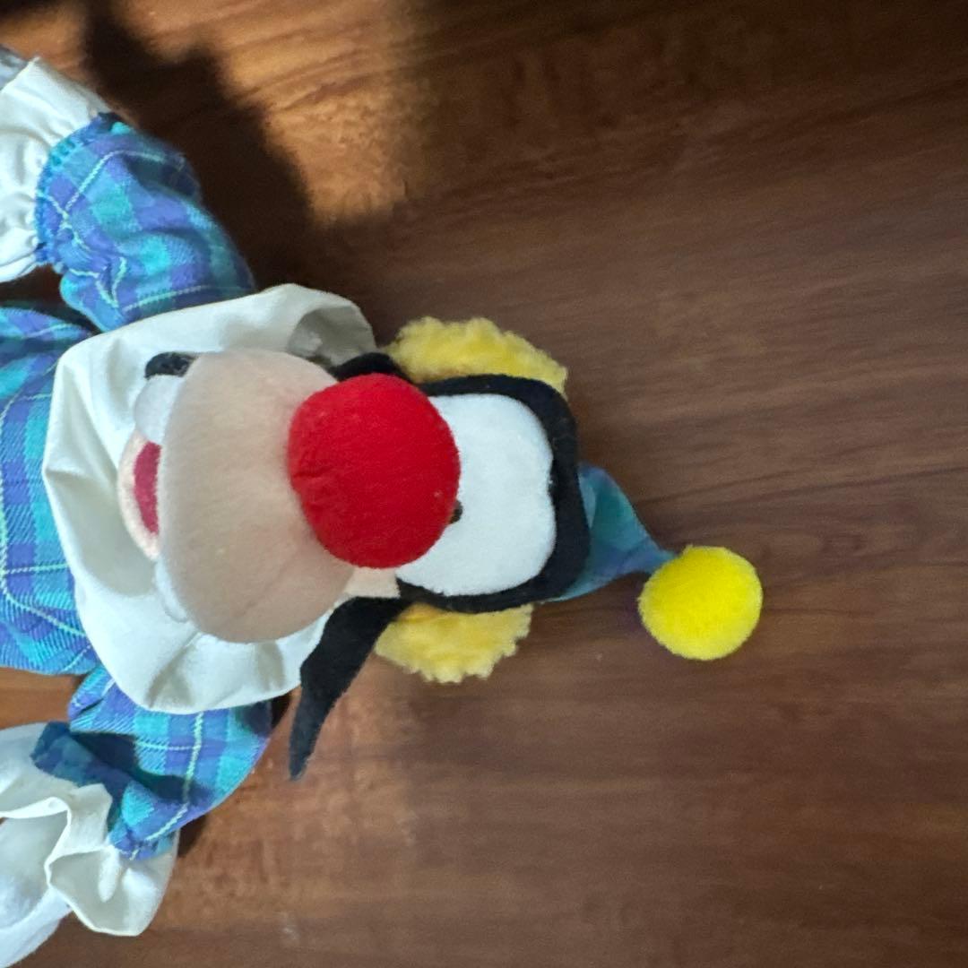 グーフィー ピエロ サーカス ぬいぐるみ タグなし