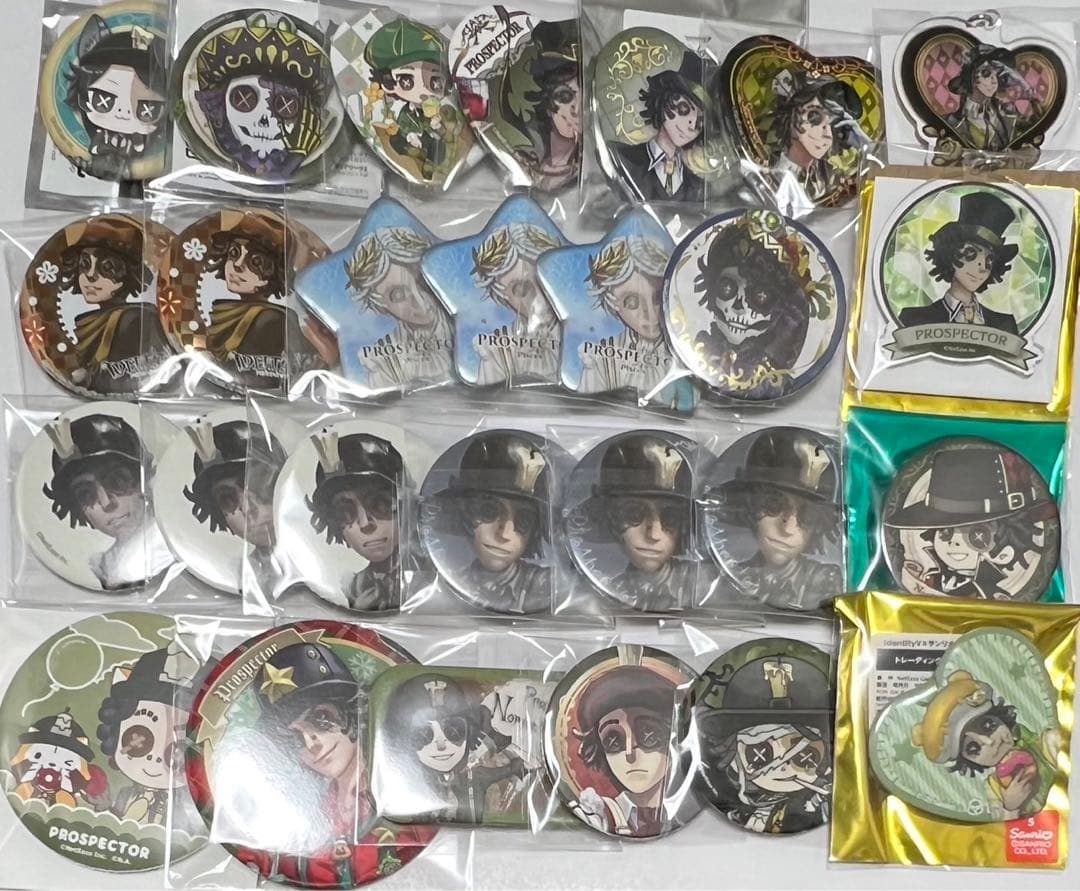 第五人格 探鉱者 缶バッジ セット スイパラ 星座 ナンジャタウン