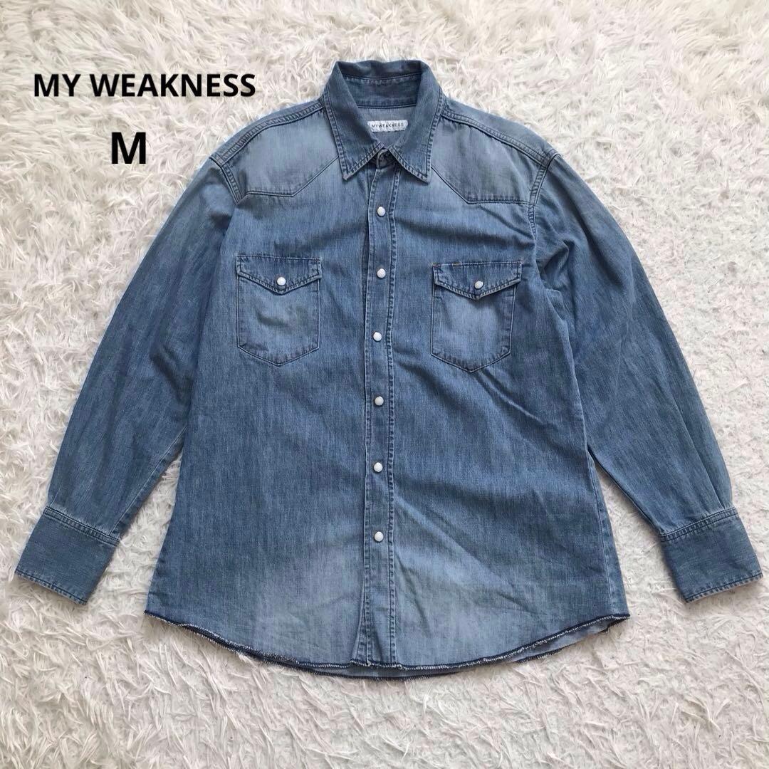 マイウィークネス Billy Shirt デニムシャツM オーバーサイズ