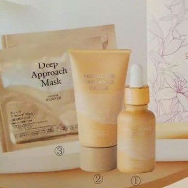 ラディアンスブルームギフト３点セット＊しわ改善先行美容液＊炭酸＊フルベール化粧品