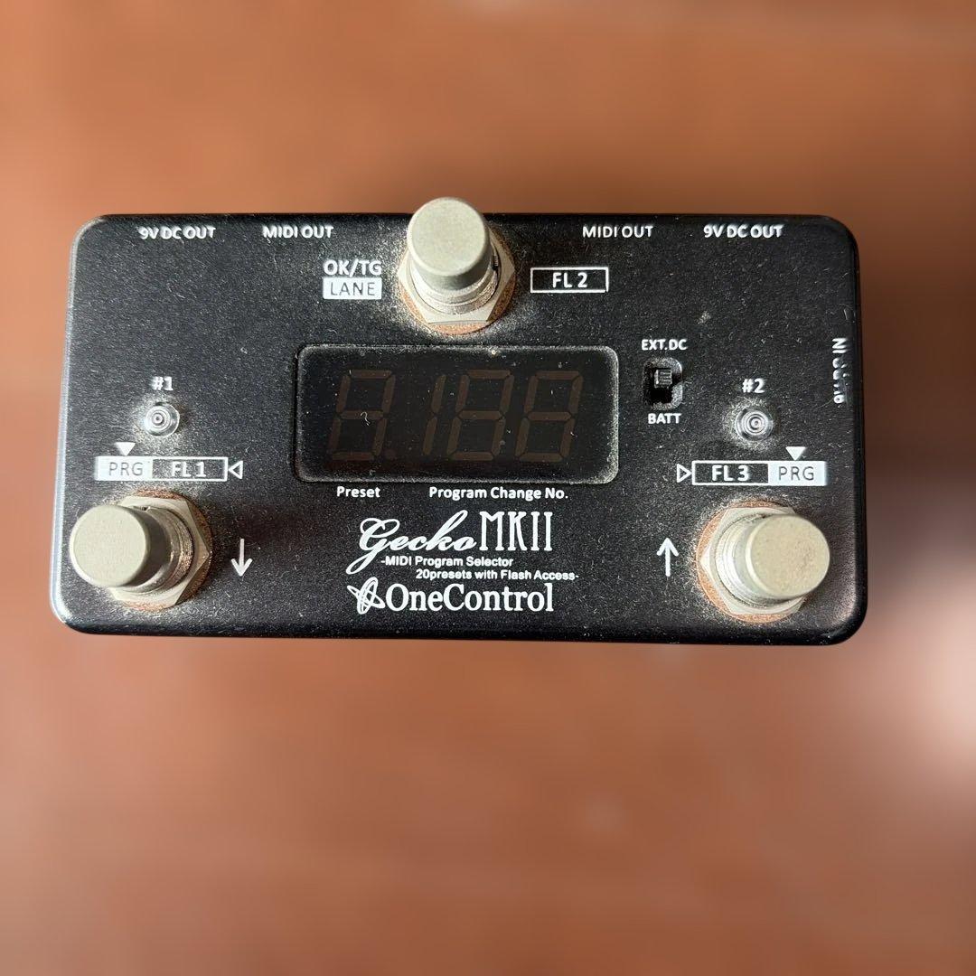 One Control Gecko MKII MIDIセレクター