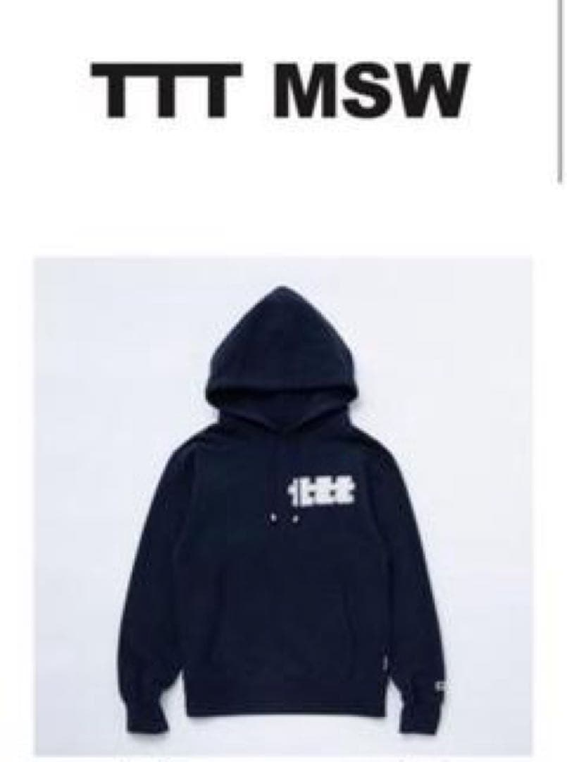 ttt msw パーカー ネイビー jumadiba着用 - メルカリ