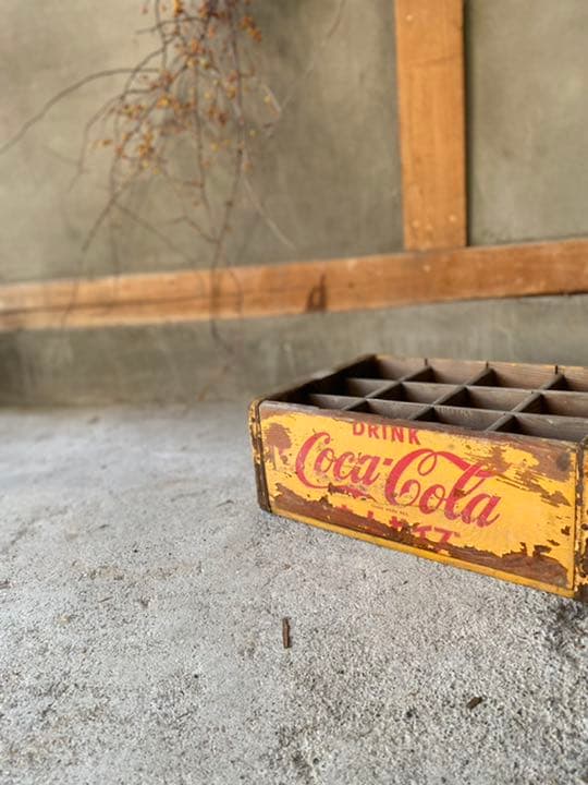 ビンテージ コカコーラ 木箱 - メルカリ