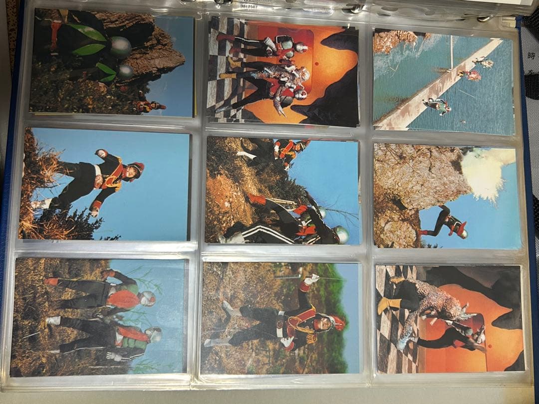 仮面ライダーカード　③ ファイル5枚分