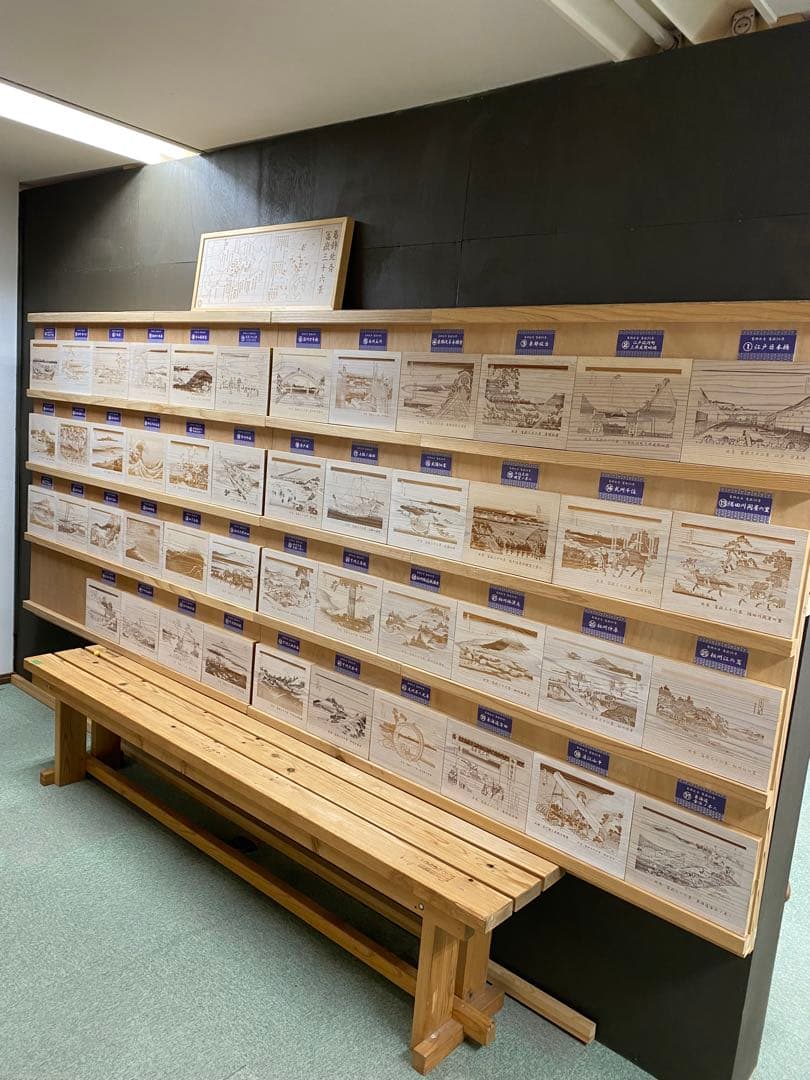 浮世絵 彫刻　葛飾北斎富嶽三十六景　47枚