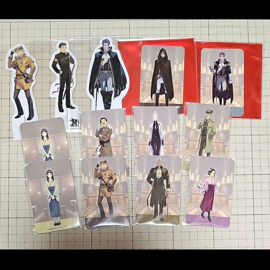 逆転裁判 20周年 大逆転裁判1＆2 パセラ トレーディングカード セット Amazon.co.jp: 逆転裁判 パセラ トレカ カード コネット・ローザイク