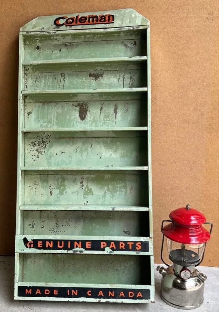 コールマン ランタンパーツ　キャビネット ビンテージ MOTOR系キャビネットの商品一覧 ｜ glow ANTIQUES