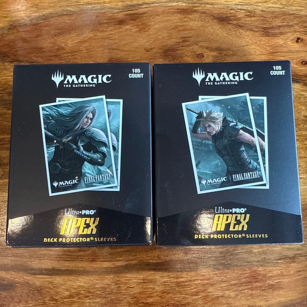 MTG FF クラウド&セフィロス APEXスリーブ セット Ultra Pro APEX セフィロス スリーブ ウルトラプロ MTG ファイナルファンタジー