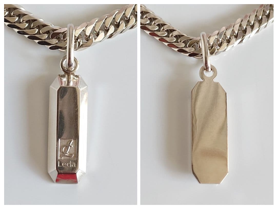 ネックレス Le da silma ゲルマニウ 喜平チェーン レダシルマ F31