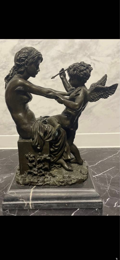 女神　天使　ヴィーナス　ギリシャ　彫像　オブジェ　エロス像 Amazon.co.jp: 女神ヴィーナスの像、ギリシャローマ神話の彫像彫刻