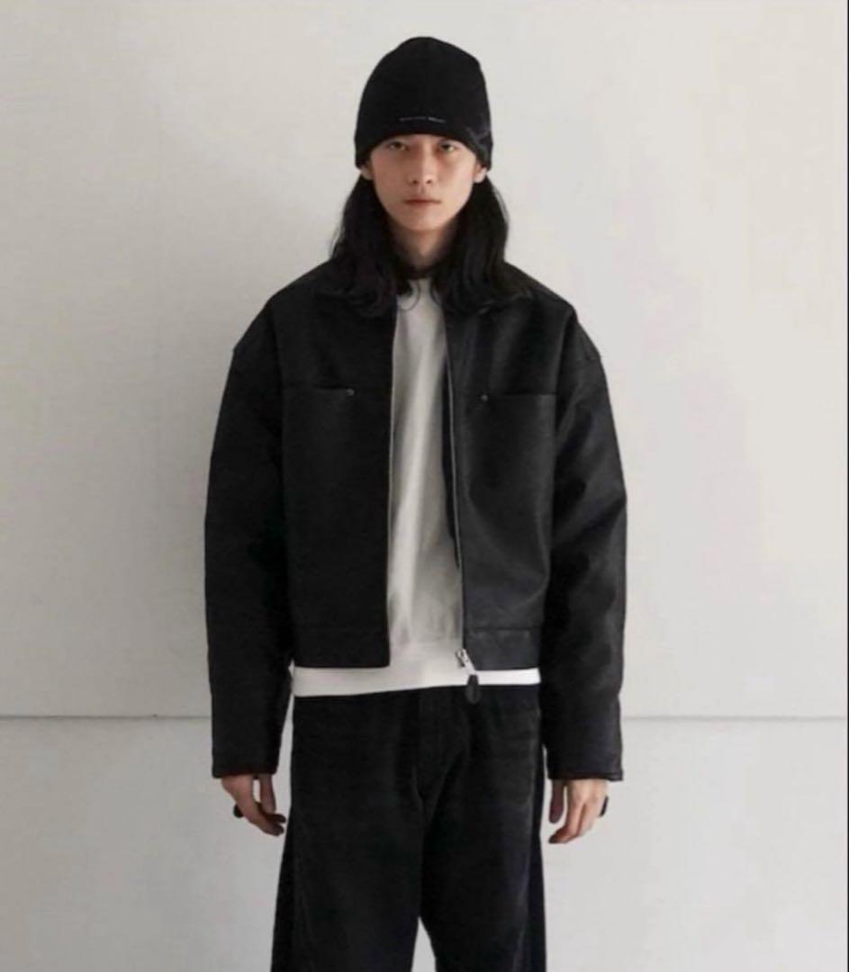 ジャケット・アウター entire studio leather jacket Oversized leather coat in black - Entire Studios | Mytheresa