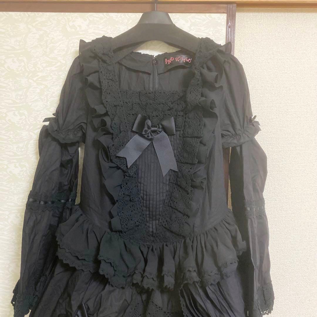 AND ROMEO クラシカル ワンピース ゴスロリ ゴシック ロリータ 黒